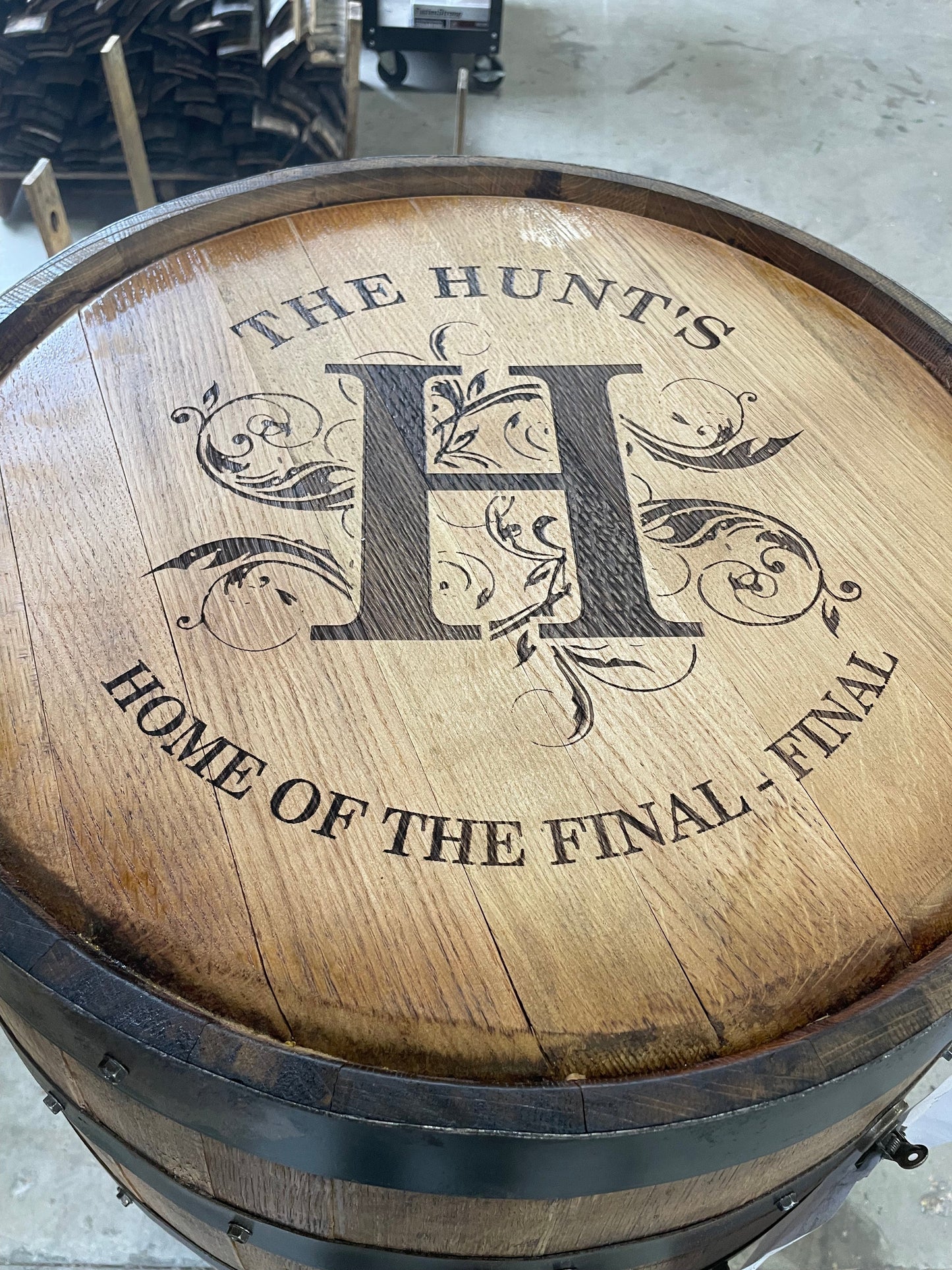 Standard  Whiskey Barrel Cabinet