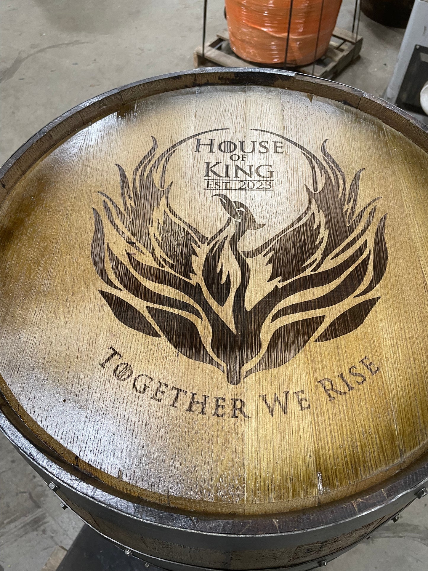 Standard  Whiskey Barrel Cabinet