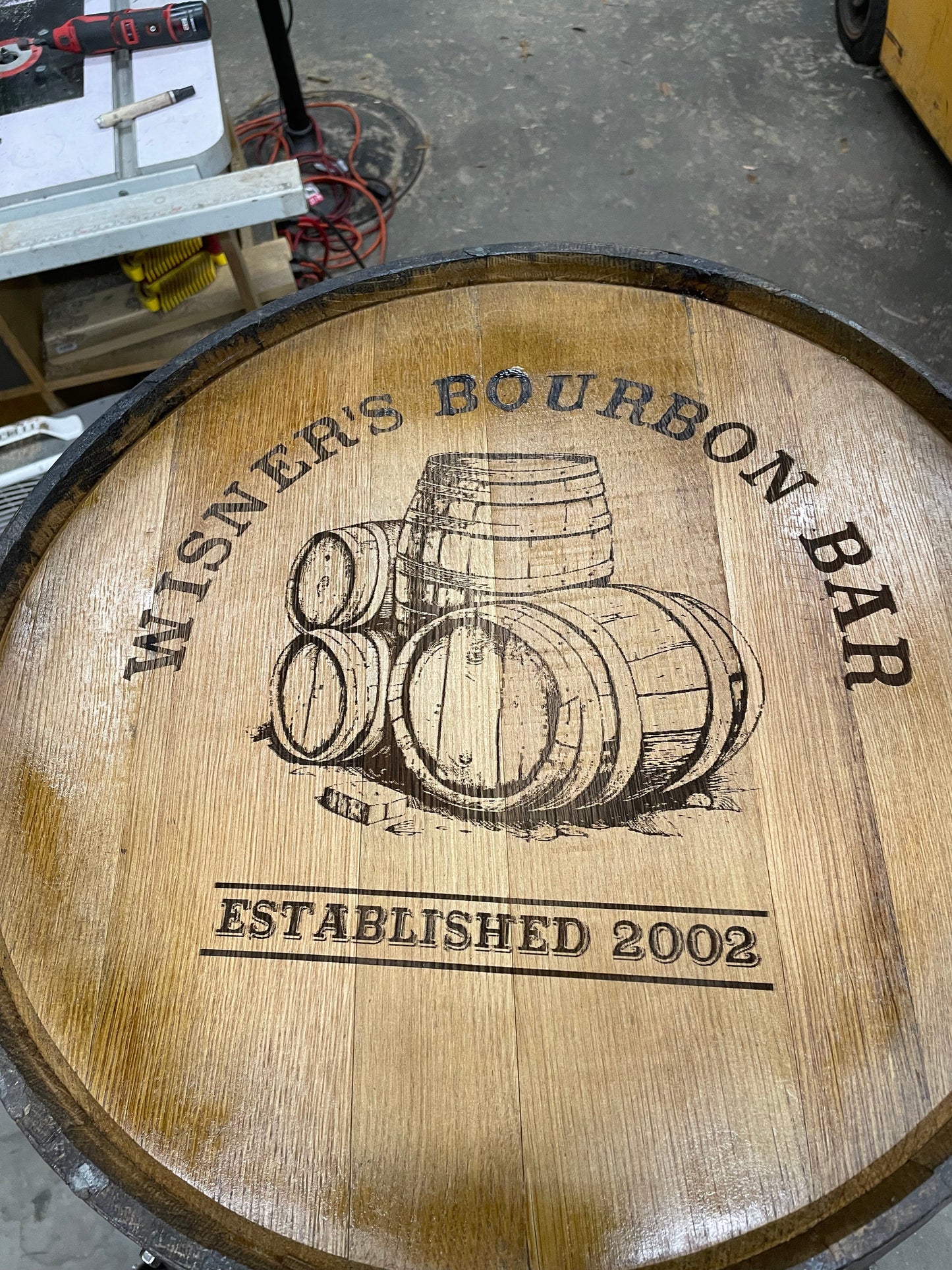 Standard  Whiskey Barrel Cabinet